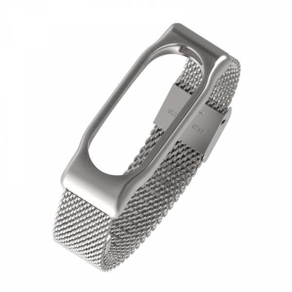 Dây Thay Thế Bằng Kim Loại Cho MiBand2 Mijoas