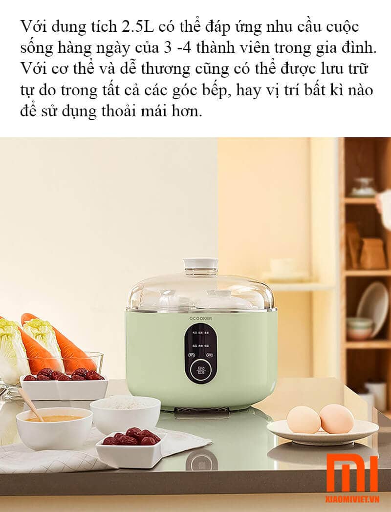 Nồi áp suất Xiaomi Ocooker Nồi áp suất Xiaomi Ocooker