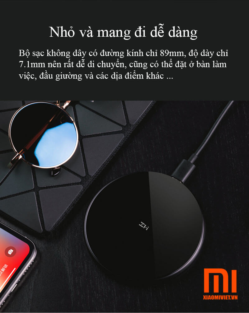 Sạc Không Dây Xiaomi ZMI WXT10 Sạc Không Dây Xiaomi ZMI WXT10