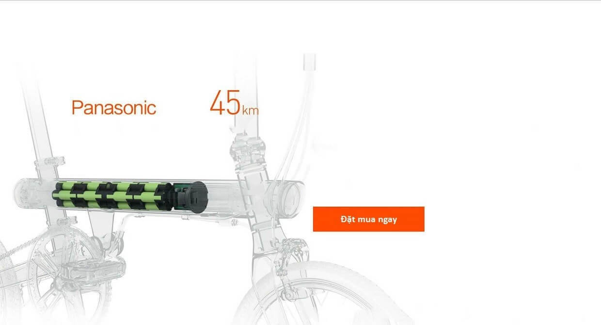 Xe Điện Thông Minh Xiaomi Mi QiCycle Xe Điện Thông Minh Xiaomi Mi QiCycle