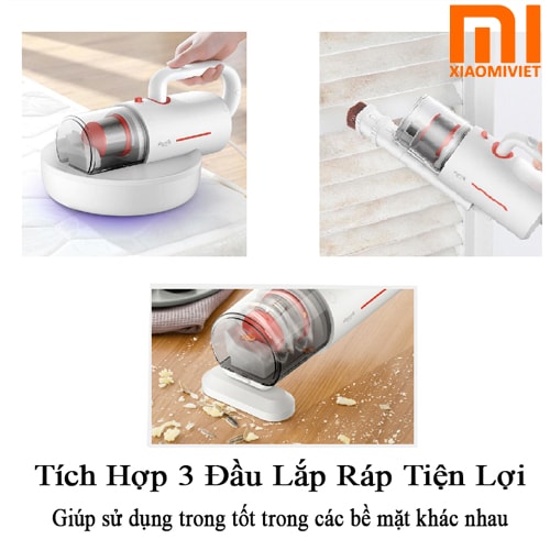 Máy Hút Bụi Giường Nệm Diệt Khuẩn UV Deerma CM1300 Thiết kế thông minh, tinh tế, gọn gàng