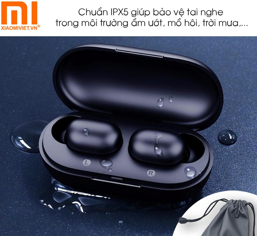 Tai nghe Bluetooth True Wireless Tai nghe Haylou GT1 Pro Khả năng chống nước chuẩn IPX5