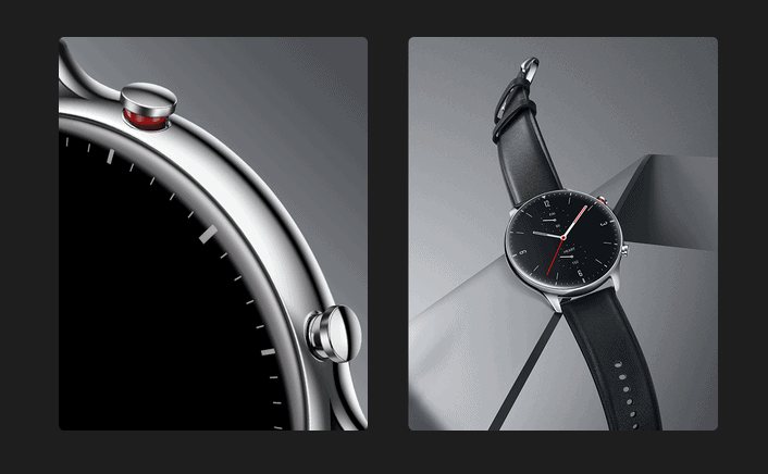 Đồng hồ thông minh Huami Amazfit GTR 2 Thiết kế nút bấm tiện dụng