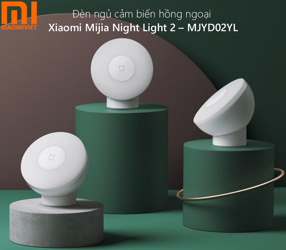 Đèn ngủ cảm biến Hồng Ngoại Xiaomi Mijia Night Light 2 - MJYD02YL Đèn ngủ cảm biến hồng ngoại Xiaomi Mijia Night Light 2 – MJYD02YL