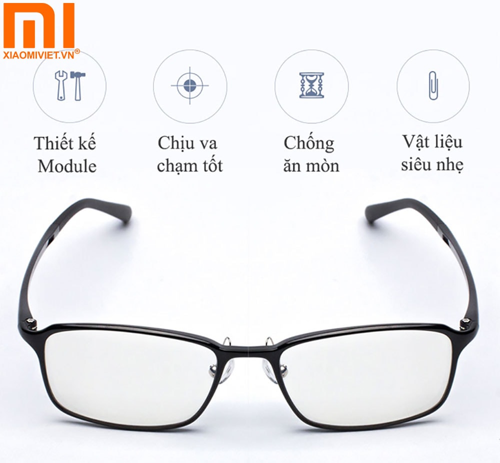 Kính chống ánh sáng xanh Xiaomi TS FU006 Xiaomi TS FU006 sở hữu nhiều ưu điểm vượt trội
