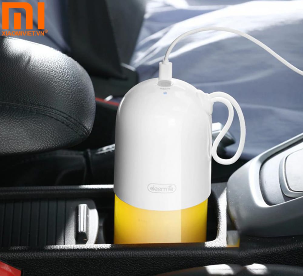 Máy xay sinh tố mini cầm tay Deerma DEM-NU01 Sạc pin nhanh chóng qua cổng USB