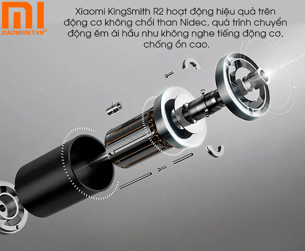 Máy chạy bộ Xiaomi Kingsmith R2 - Quốc Tế - BH 24 Tháng - Chính Hãng - Full VAT Động cơ không chổi than mạnh mẽ