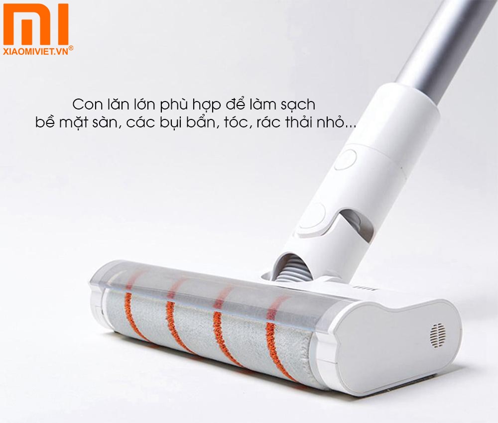 Máy hút bụi cầm tay Xiaomi Dreame V9 Con lăn lớn phù hợp để làm sạch bề mặt sàn, các bụi bẩn, tóc, rác thải nhỏ…