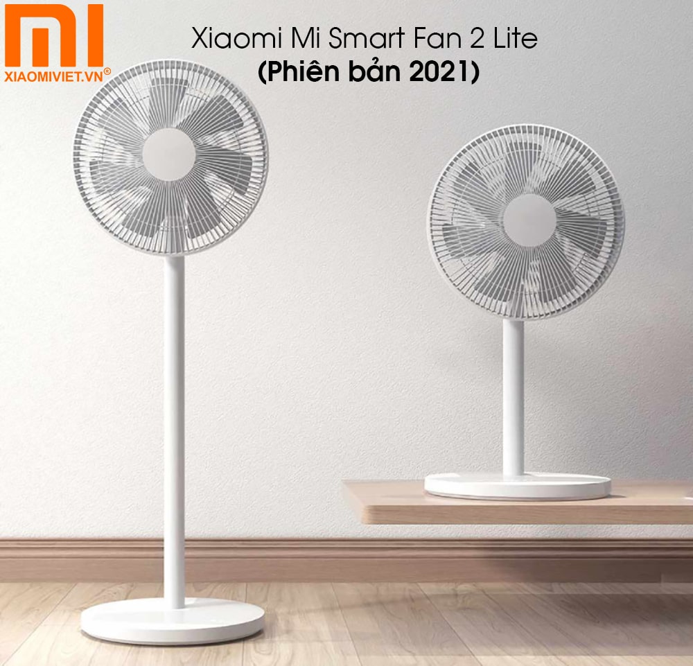 Quạt đứng thông minh Xiaomi Mi Smart Fan 2 Lite (Bản Quốc Tế) Xiaomi Mi Smart Fan 2 Lite (Phiên bản 2021)