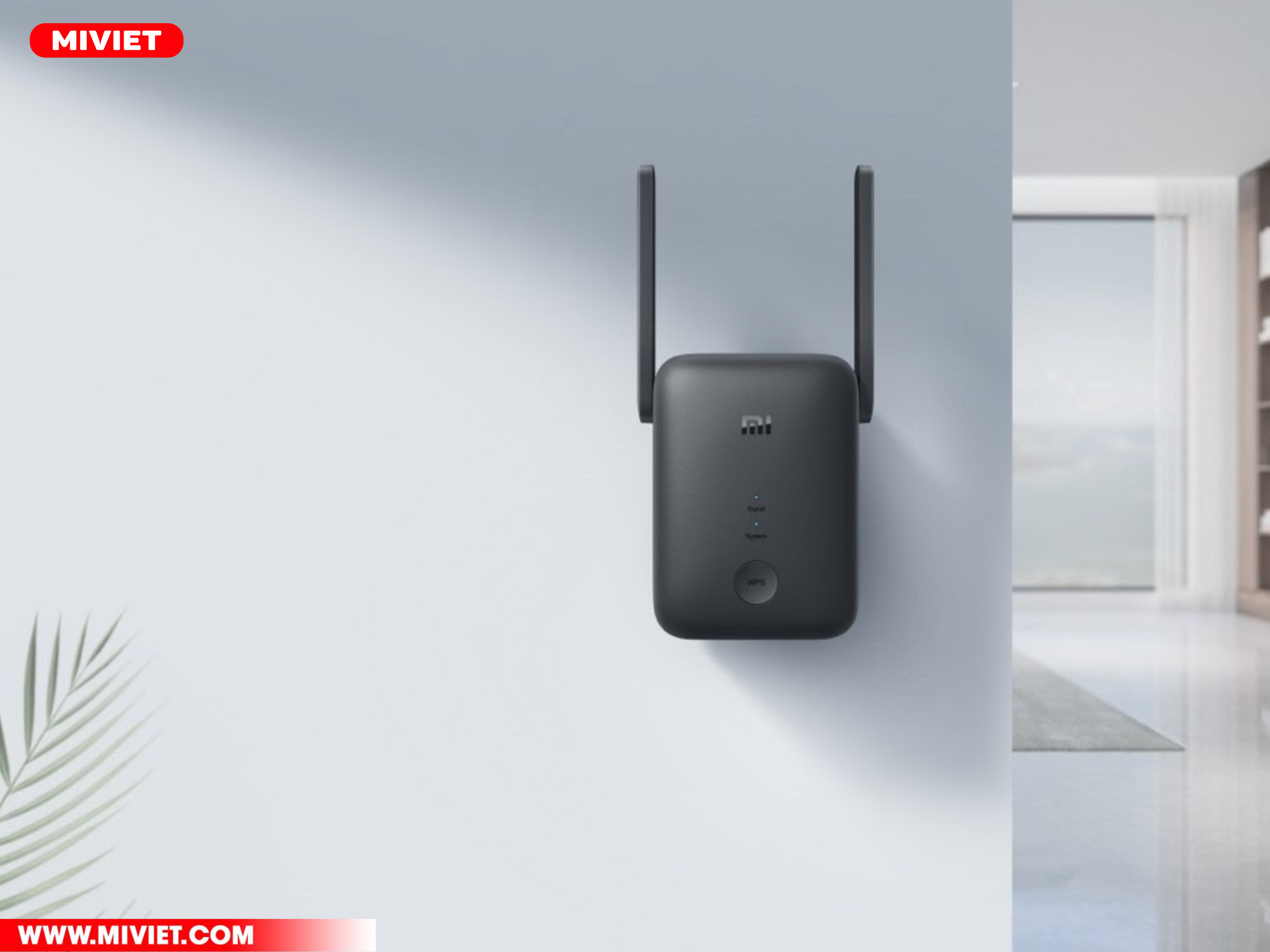 Bộ kích sóng Mi WiFi Range Extender AC1200 EU Bộ kích sóng Mi Wifi Range Extender AC1200 EU