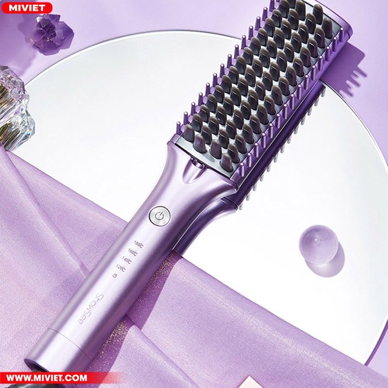 Lược điện chải tóc, tạo kiểu tóc ShowSee E1-V Thiết kế nhỏ gọn, mang theo bất cứ đâu