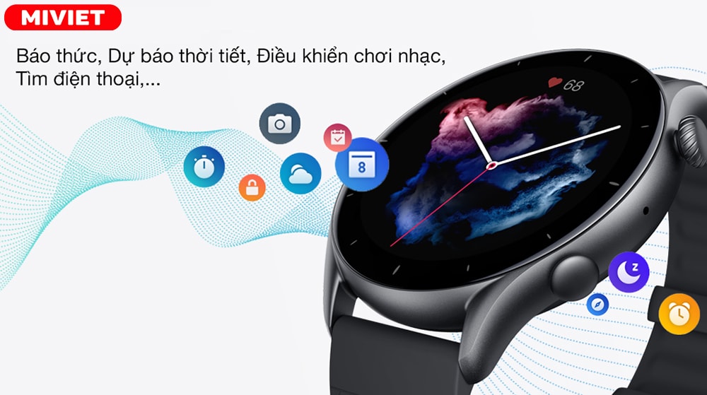 Đồng hồ thông minh Amazfit GTR 3 Đa dạng các tiện ích được tích hợp