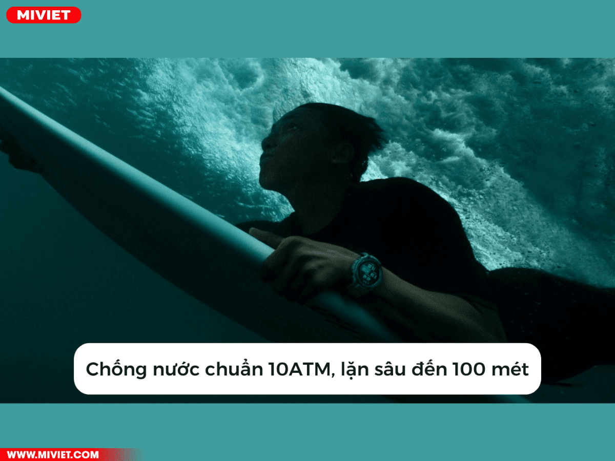 Đồng hồ thông minh Amazfit T-Rex Pro Đồng hồ thông minh chống nước chuẩn 10ATM.