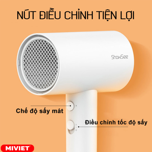 Máy sấy showsee A1 - Nút chỉnh tiện lợi