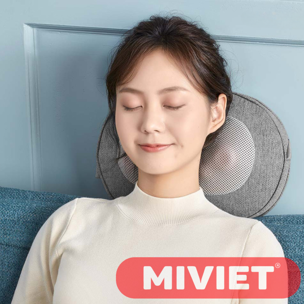 Gối massage nhiệt không dây Leravan LF-YK006 Gối massage nhiệt không dây Leravan LF-YK006