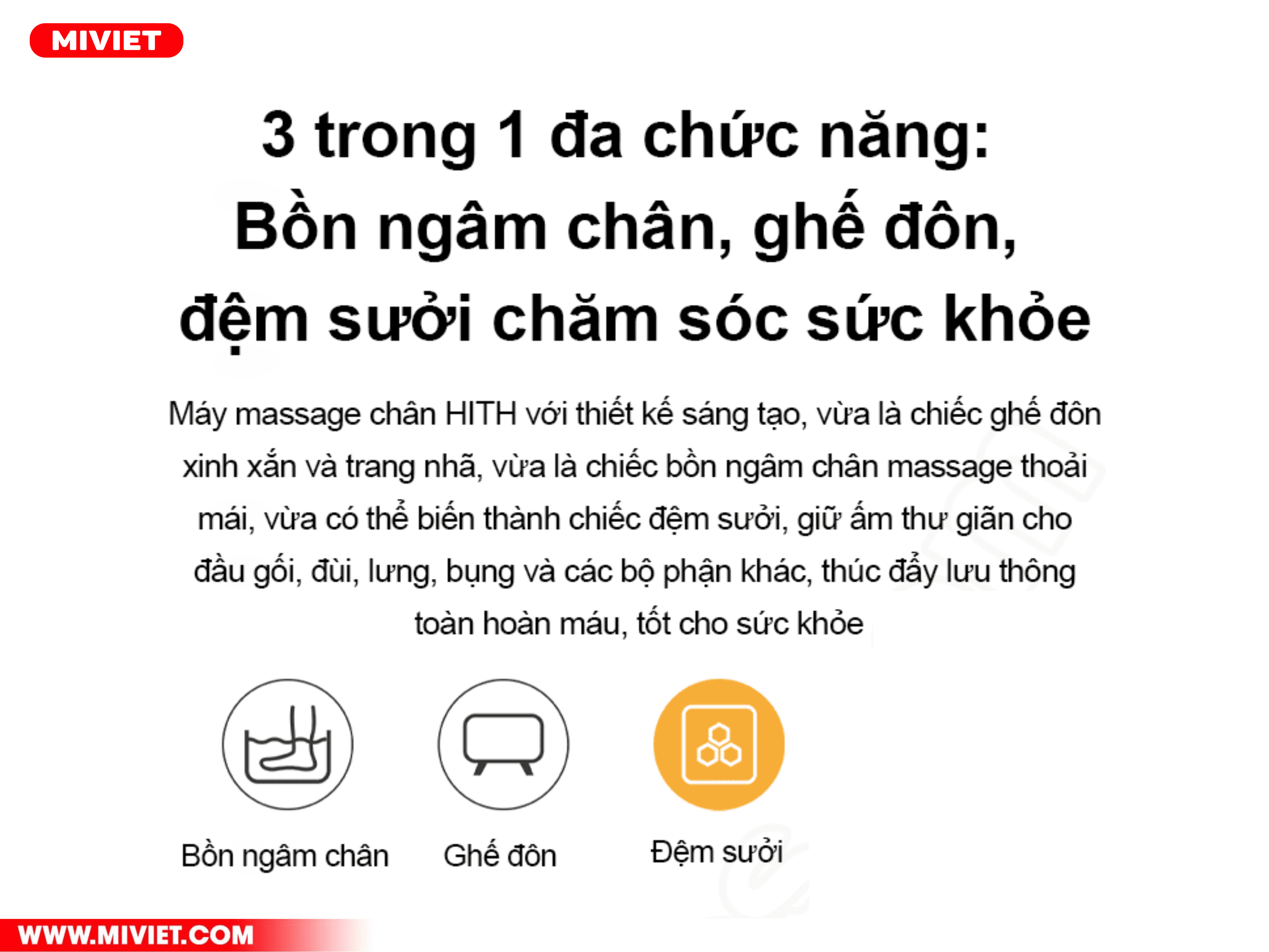 Máy massage ngâm chân Xiaomi HITH ZMZ-X5 - Chính hãng Máy massage ngâm chân Xiaomi HITH ZMZ-X5