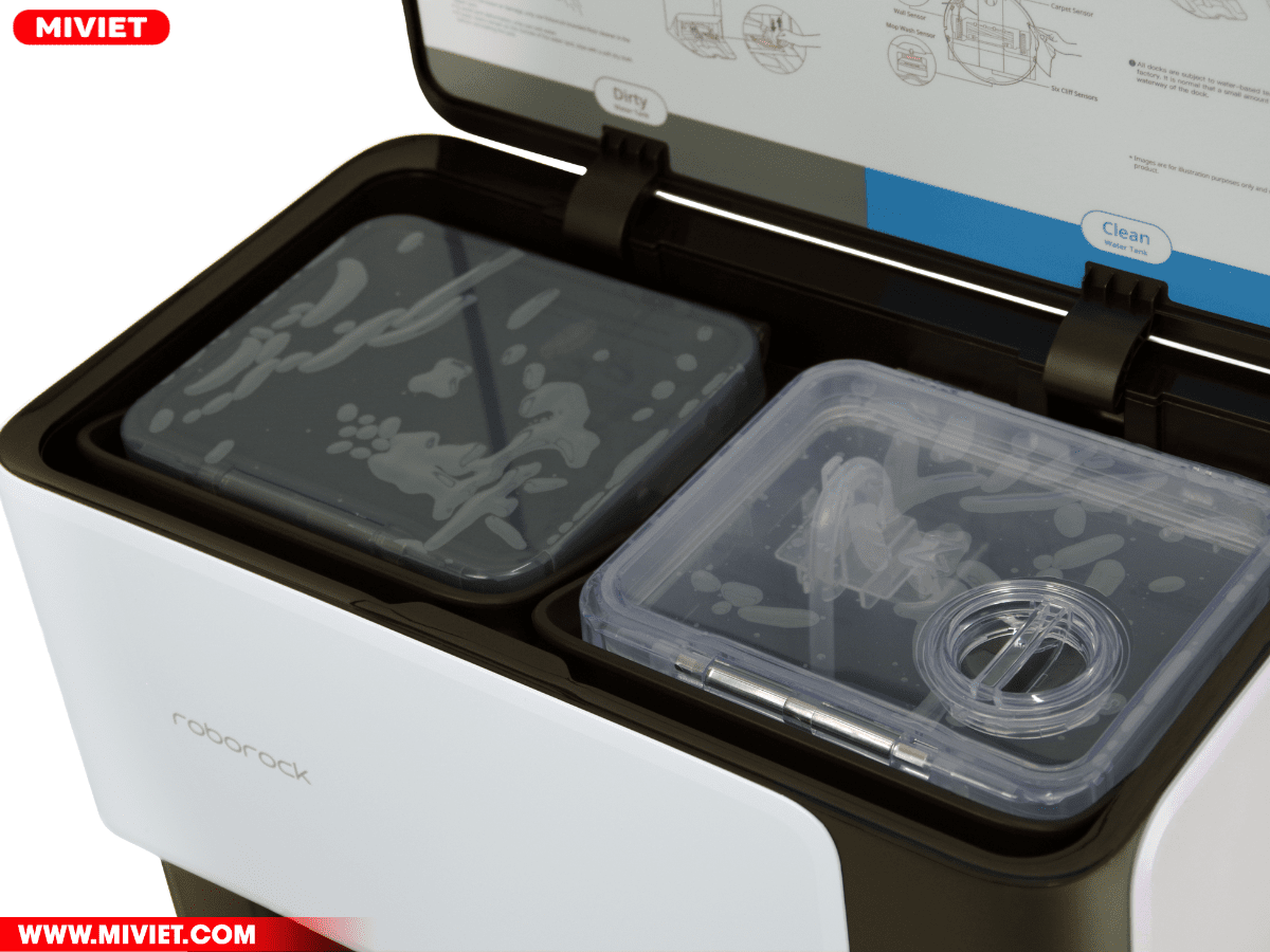 Robot hút bụi lau nhà Roborock G10 – Bản Quốc tế Giặt khăn lau hoàn toàn tự động, bơm nước trực tiếp vào hộp nước của robot