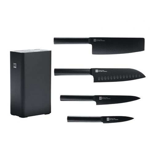 Bộ dao 5 món bằng thép không gỉ Xiaomi HuoHou HU0076