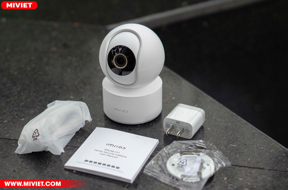 Camera giám sát Xiaomi Imilab C21 2K - Quốc tế - Chính Hãng Bộ sản phẩm Camera Imilab C21