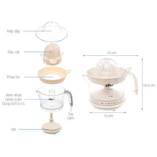 Máy vắt cam tự động Bear CZJ-A04B1 (2)