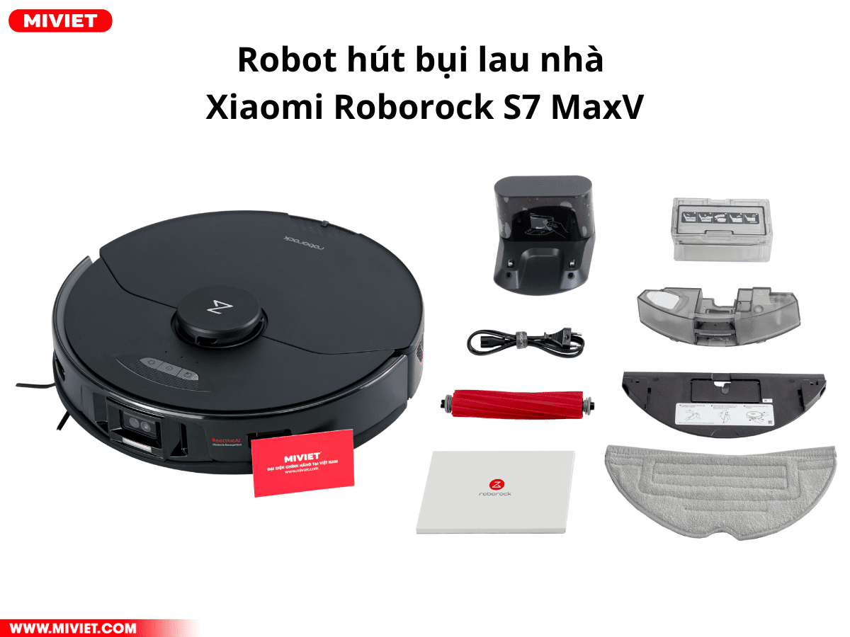 Top 8 Robot Hút Bụi Lau Nhà Tốt Nhất Hiện Nay 2023 Top 8 Robot Hút Bụi Lau Nhà Tốt Nhất Hiện Nay - Roborock S7 MaxV