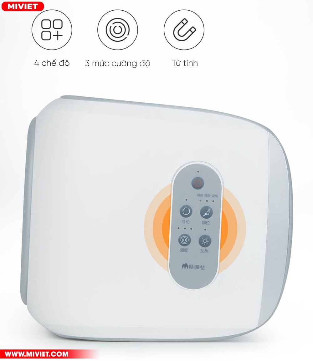 Máy massage chân đa năng Momoda SX383 4 chế độ massage và 3 mức cường độ tùy chỉnh