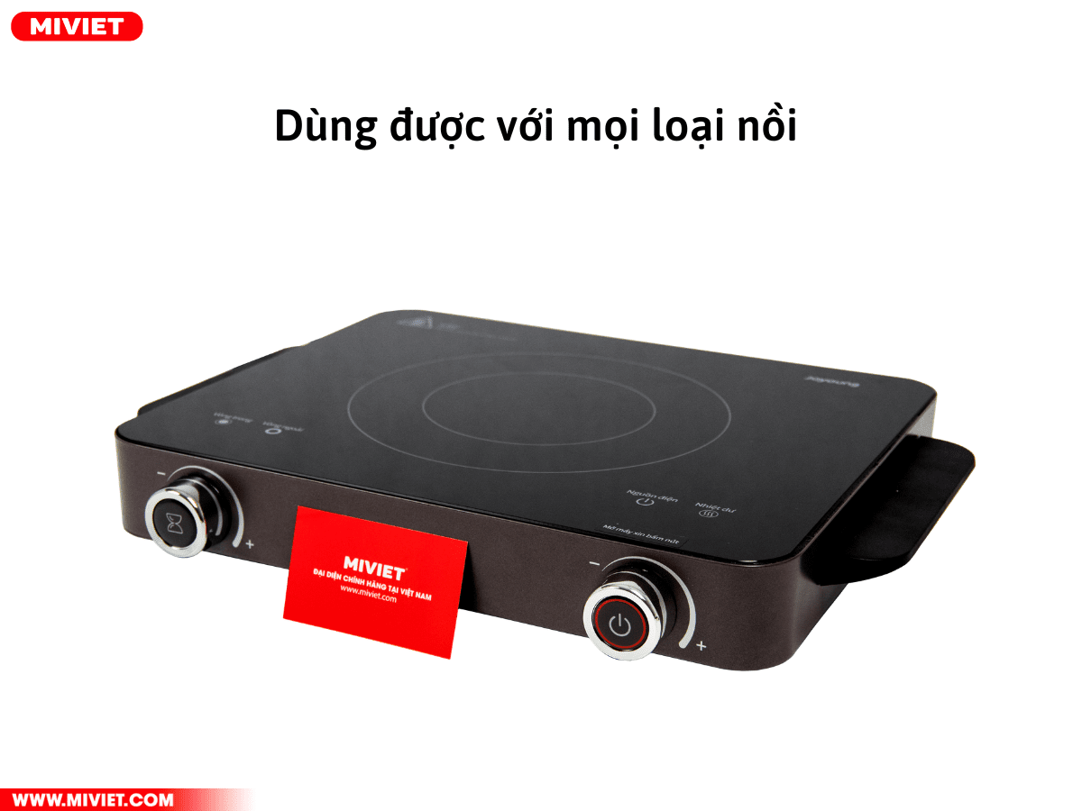 Bếp hồng ngoại Joyoung H22 - H5 - B1 Bếp dùng được mọi loại nồi