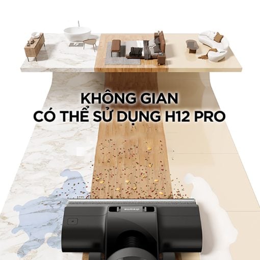 Máy hút bụi lau nhà không dây - Dreame H12 Pro - Chính hãng