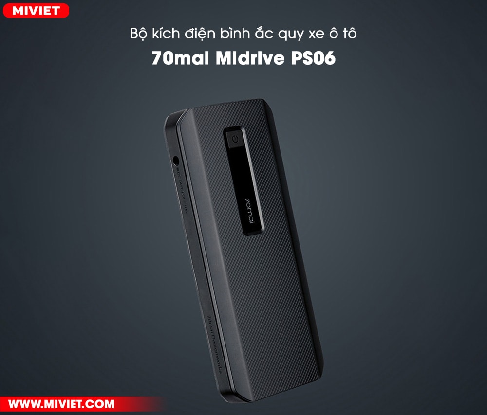 Bộ kích điện bình ắc quy xe ô tô 70mai Midrive PS06 Bộ kích điện bình ắc quy xe ô tô 70mai Midrive PS06
