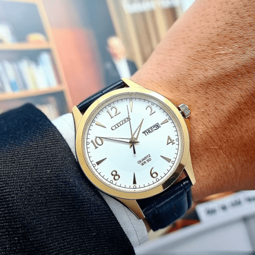 Đồng hồ Citizen BF2003-25A - Nam - Dây Da