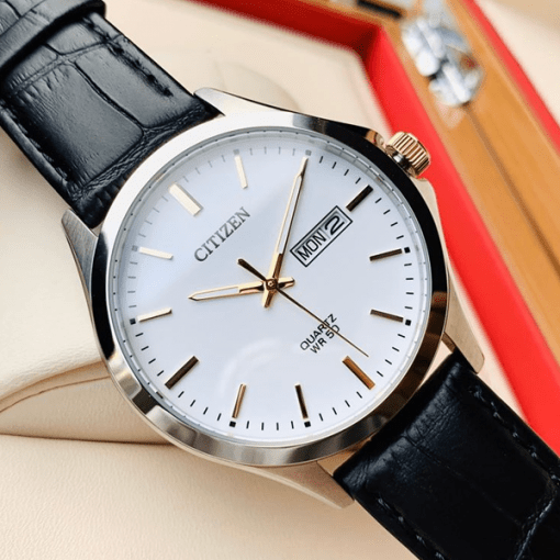 Đồng hồ Citizen BF2009-11A - Nam - Dây Da