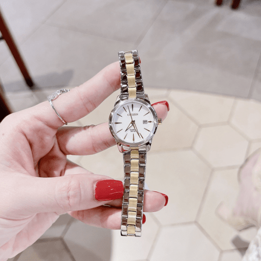 Đồng hồ Citizen EU6074-51D - Nữ - Dây Kim Loại