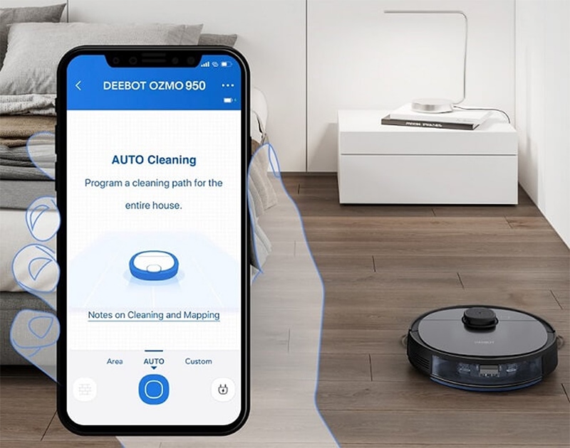Robot hút bụi lau nhà Ecovacs Deebot N8 Pro Plus - Bản quốc tế Ecovacs Deebot N8 Pro Plus