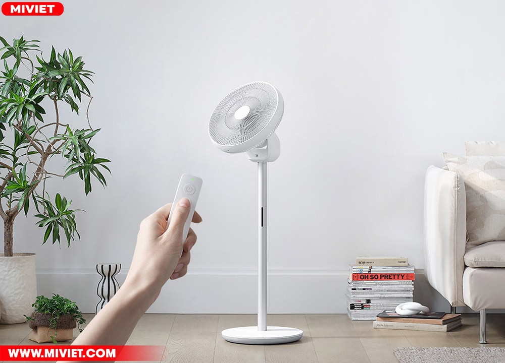 Quạt điện thông minh Xiaomi Mi Smart Fan Gen 3 Pro Điều kiểm quạt Gen 3 Pro thông qua remote