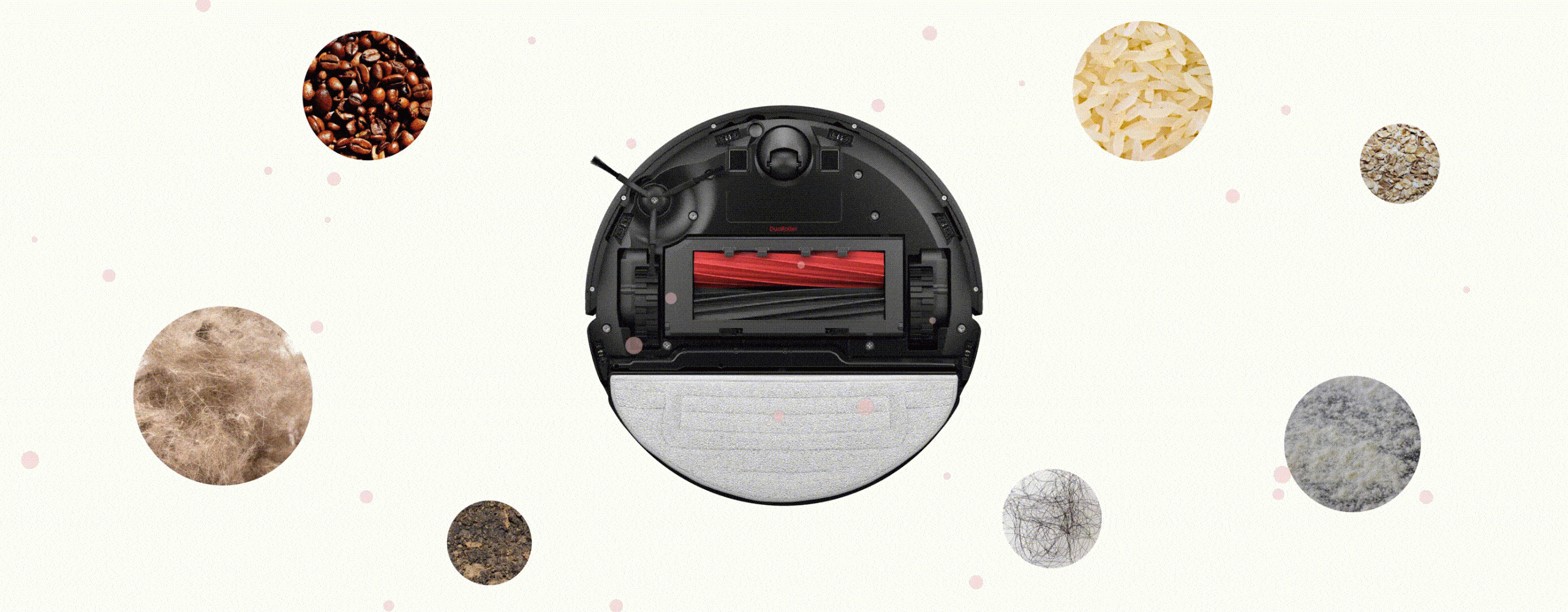 Robot hút bụi lau nhà Roborock S8 (Trắng/ Đen) Lực hút HyperForce 6000Pa, đánh bật mọi bụi bẩn