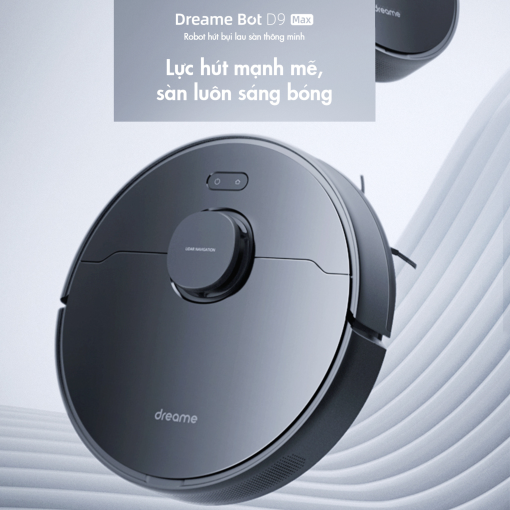 Robot hút bụi lau nhà Dreame D9 Max - Bản Quốc Tế - New Version 2023