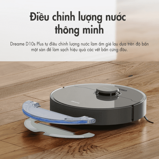 Robot hút bụi lau nhà Dreame D10s Plus - Lực hút 5000 PA - Camera né tránh AI - New 2023