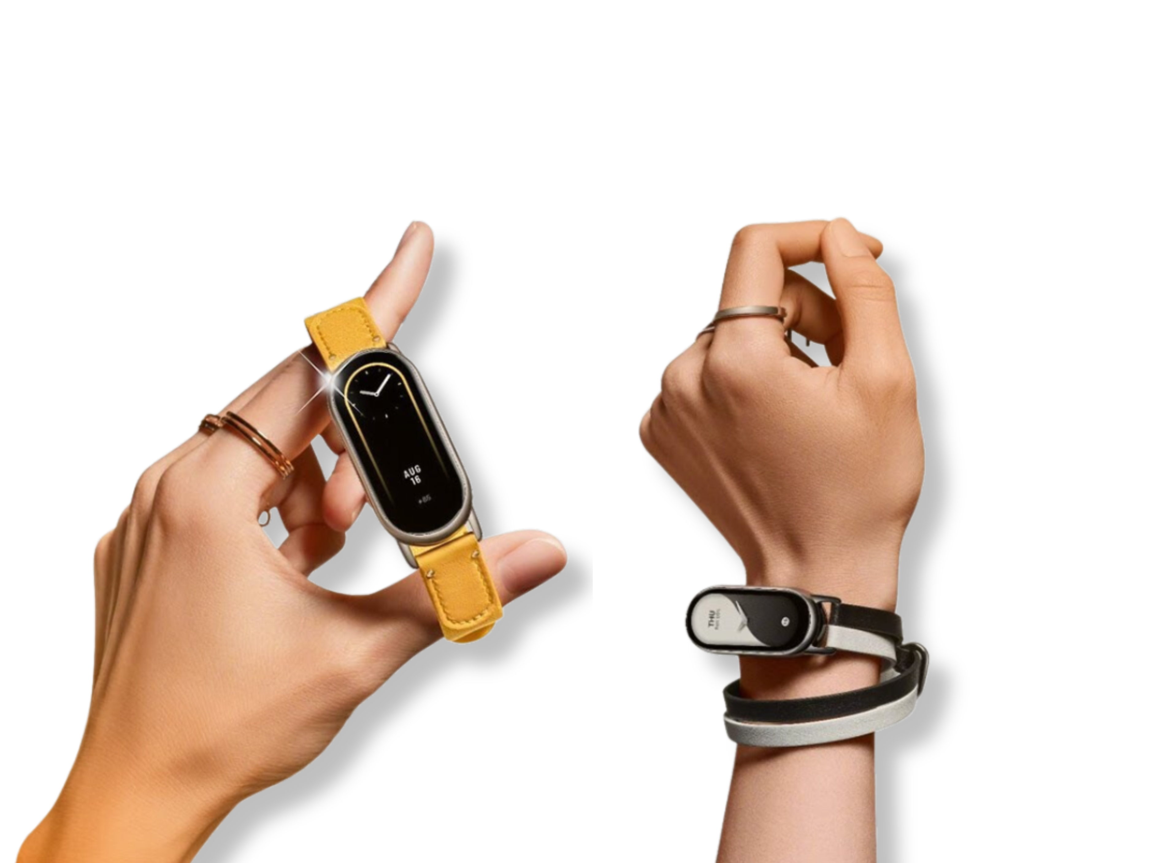 Vòng Đeo Tay Thông Minh Xiaomi Mi Band 8 - Chính Hãng Sử dụng dây da trẻ trung, năng động