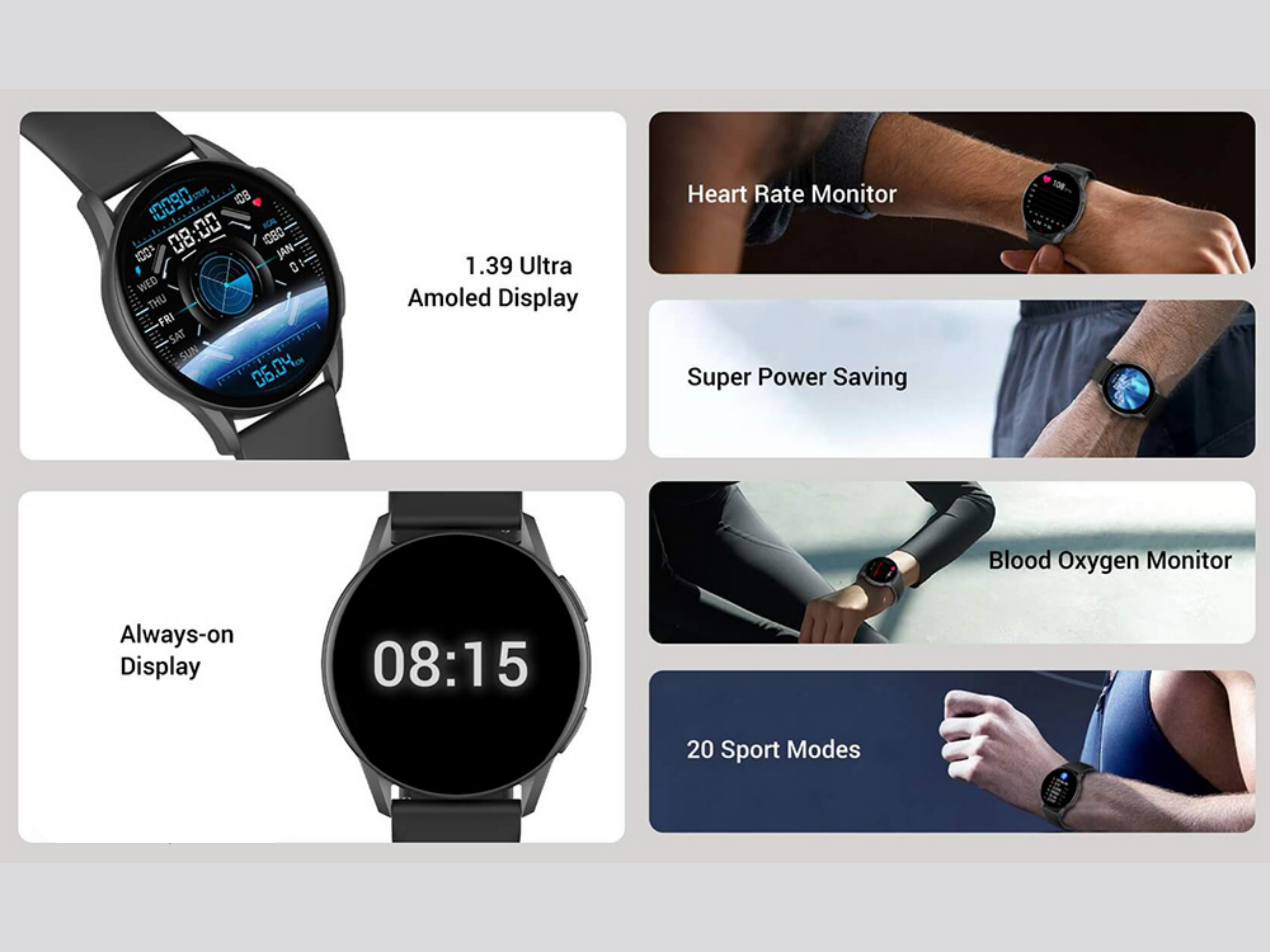 Đồng Hồ Kieslect Smart Watch K11 Thông số kỹ thuật của đồng hồ Kieslect Smart Watch K11