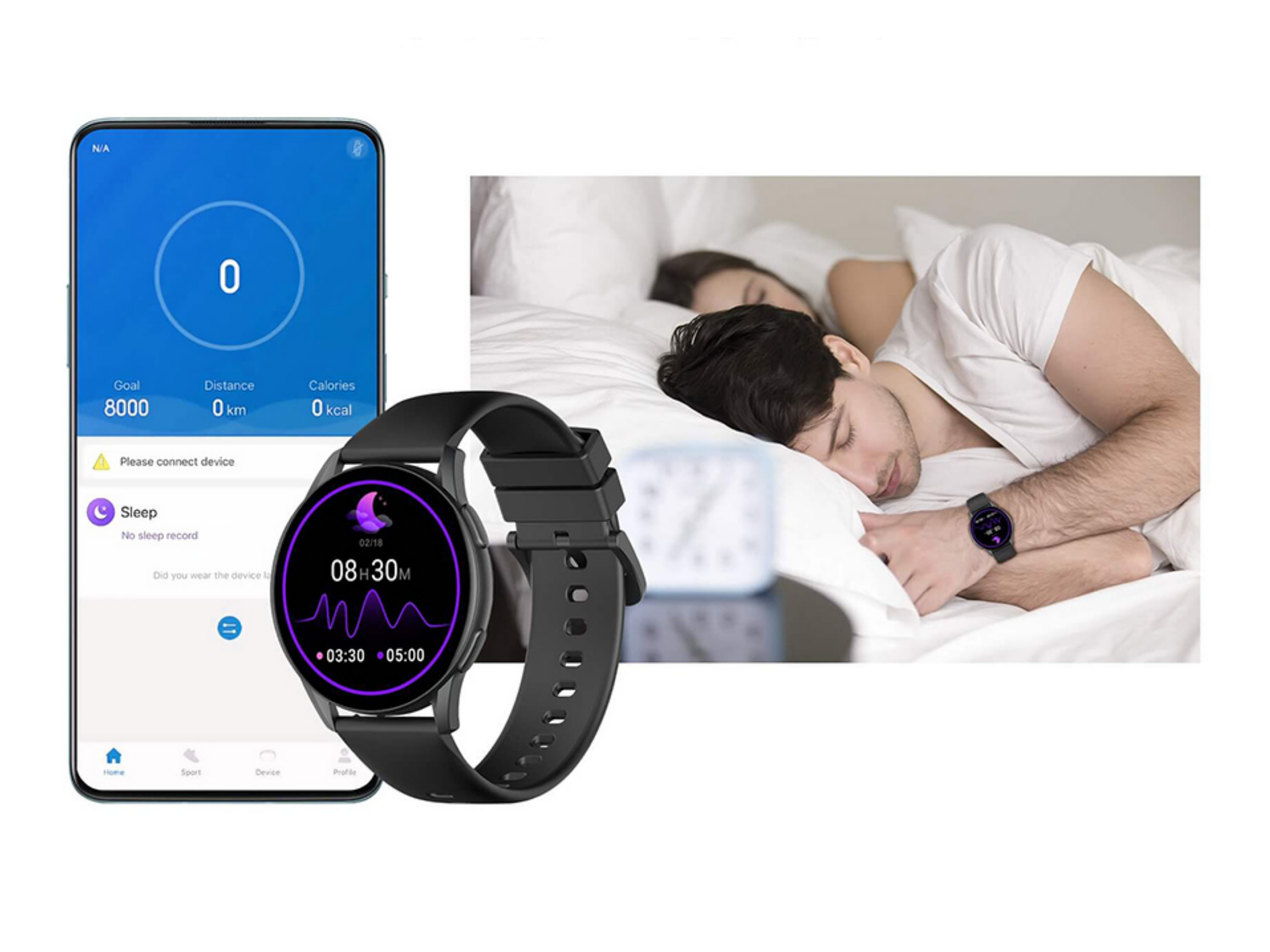 Đồng Hồ Kieslect Smart Watch K11 Theo dõi giấc ngủ, cải thiện sức khỏe