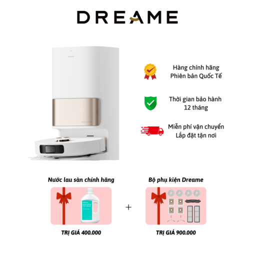 Robot Hút Bụi Lau Nhà Dreame L10s Ultra SE – Bản quốc tế – Chính hãng