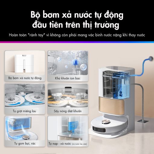 Bơm xả nước tự động