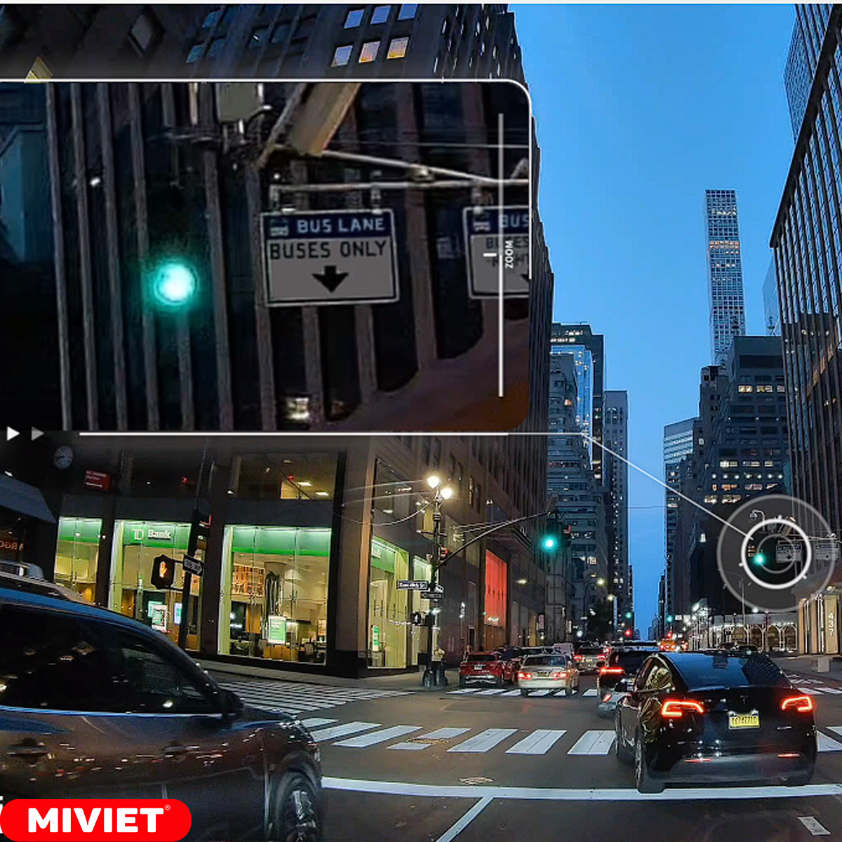 Camera hành trình 70mai A810S 4K (Full cam trước và sau) kèm thẻ nhớ - New 2023 Camera A810s 4K