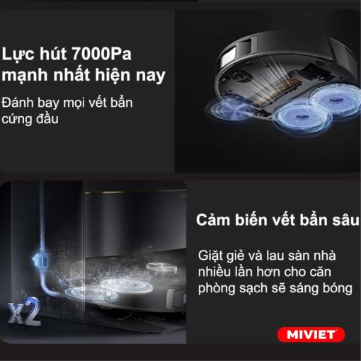 Dreame L20 Ultra Lực hút 7000