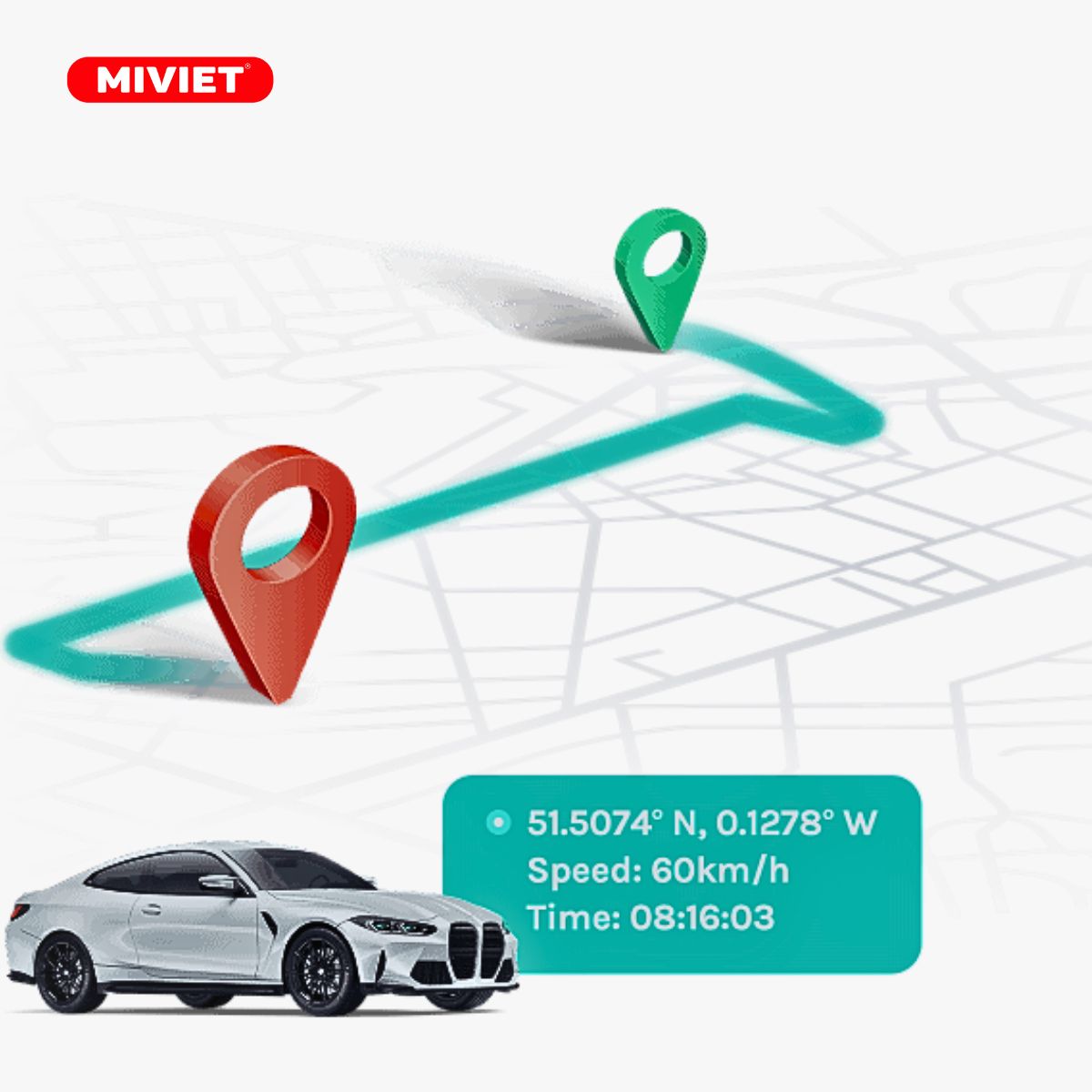 Camera hành trình ô tô 70mai X200 Omni GPS tích hợp thông báo vị trí của ô tô