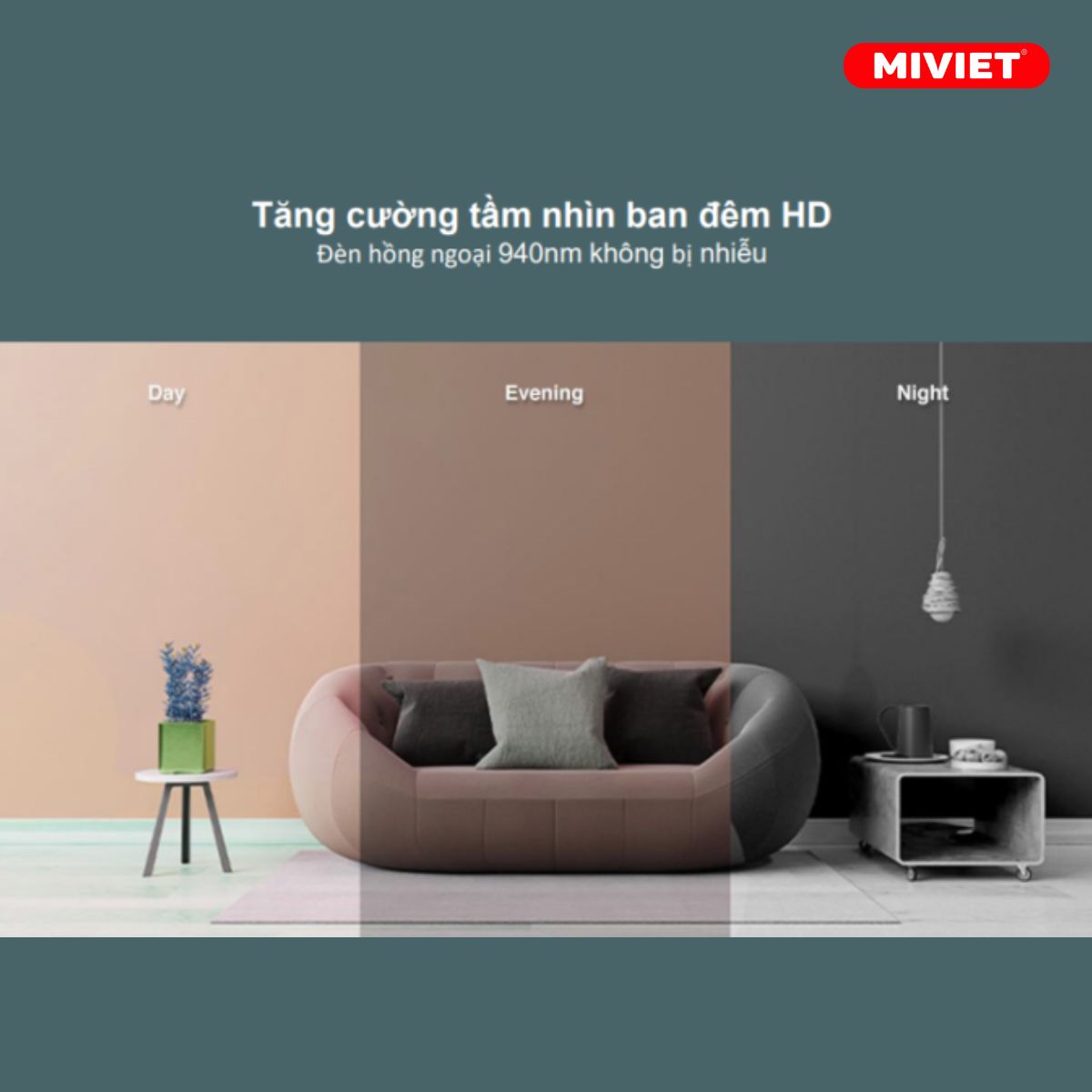 Camera Wifi 2K Botslab C201 - BH 24 Tháng Tăng cường tầm nhìn ban đêm HD