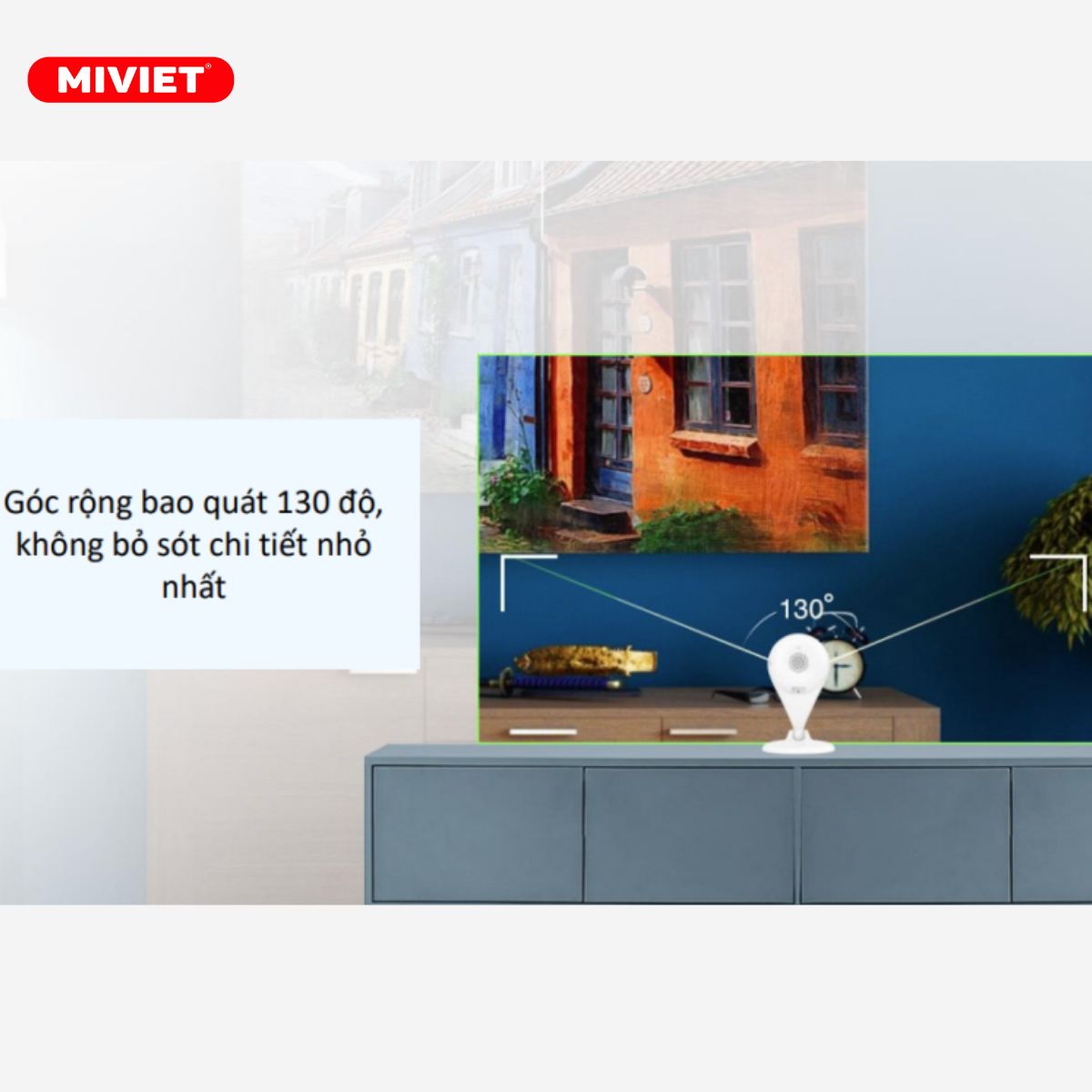 Camera Wifi 2K Botslab C201 - BH 24 Tháng Góc rộng quan sát đến 130 độ