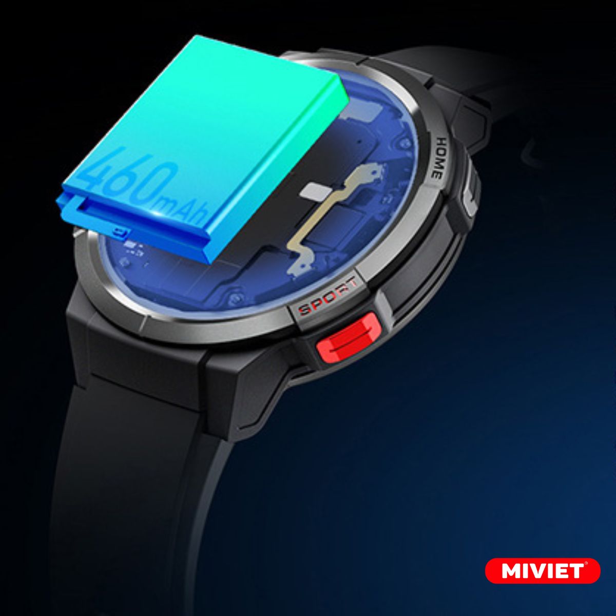 Đồng Hồ Thông Minh Xiaomi Mibro GS - BH 12 tháng - Chính Hãng - Full VAT Màn hình Super-retina AMOLED sở hữu độ phân giải cao mang đến thế giới màu sắc