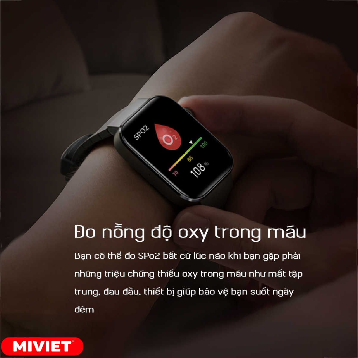 Đồng Hồ Thông Minh Mibro T1 - BH 12 Tháng đo nông độ ovy trong máu