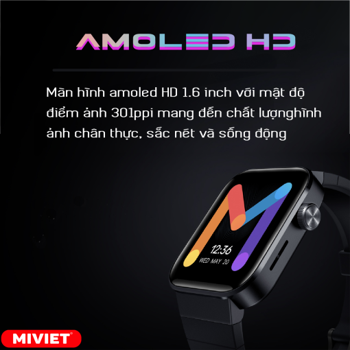 Màn hình AMOLED HD sắc nét